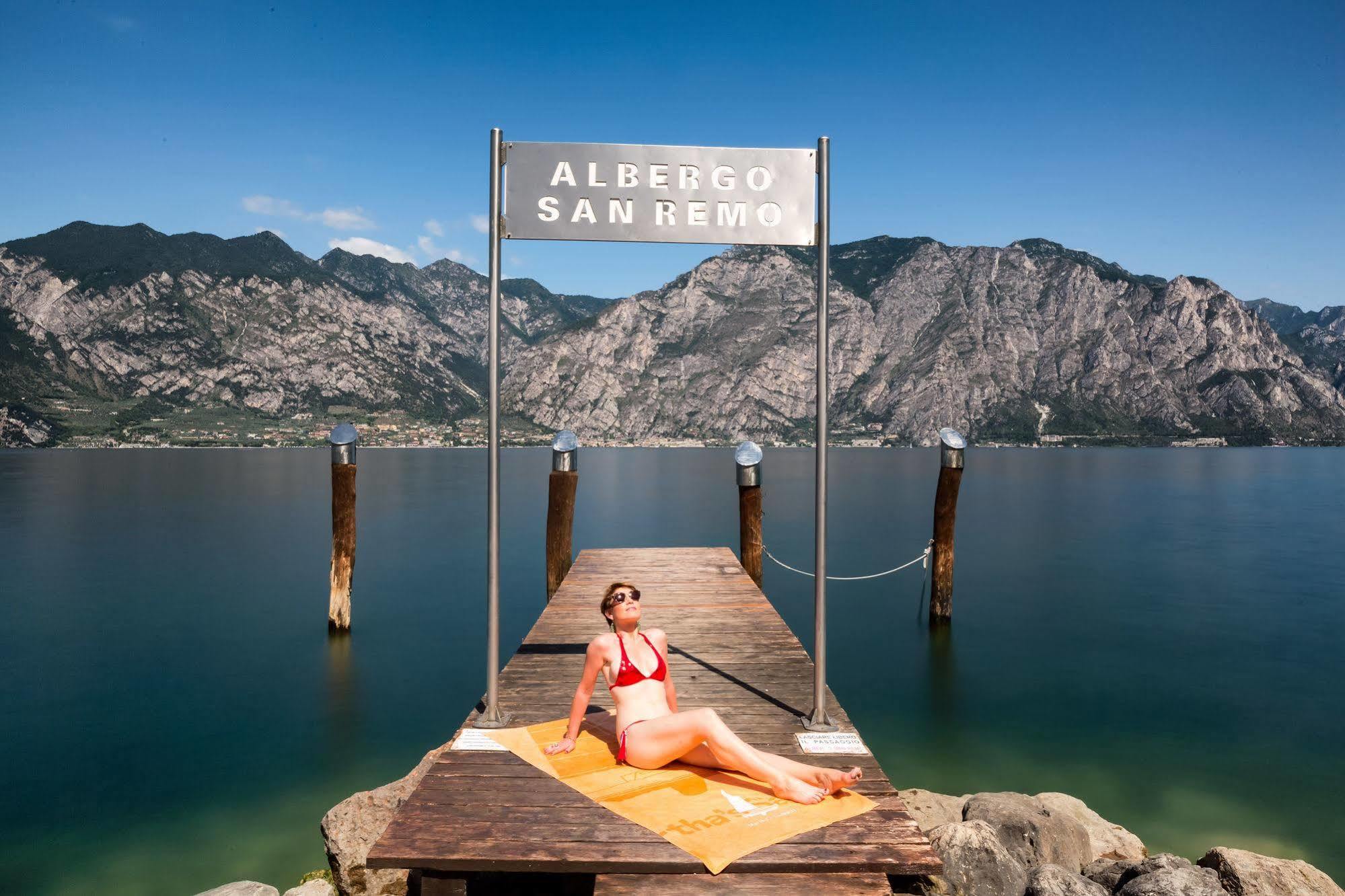 Albergo San Remo Malcesine Dış mekan fotoğraf